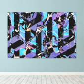 Doorn in het oog canvasprint canvas afdruk (Insitu (Houten vloer))