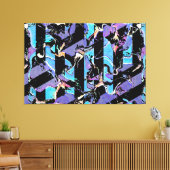 Doorn in het oog canvasprint canvas afdruk (Insitu (Woonkamer))