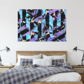 Doorn in het oog canvasprint canvas afdruk (Insitu (Slaapkamer))