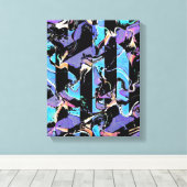 Doorn in het oog canvasprint canvas afdruk (Insitu (Houten vloer))