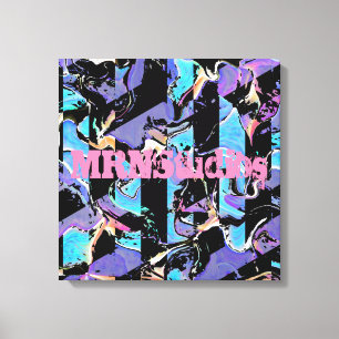 Doorn in het oog canvasprint canvas afdruk