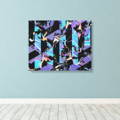 Doorn in het oog canvasprint canvas afdruk (Insitu (Houten vloer))