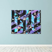 Doorn in het oog canvasprint canvas afdruk (Insitu (Houten vloer))