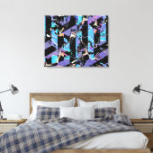 Doorn in het oog canvasprint canvas afdruk (Insitu (Slaapkamer))