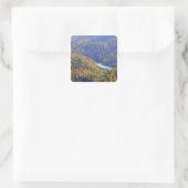 doorn pas vierkante sticker (Tas)