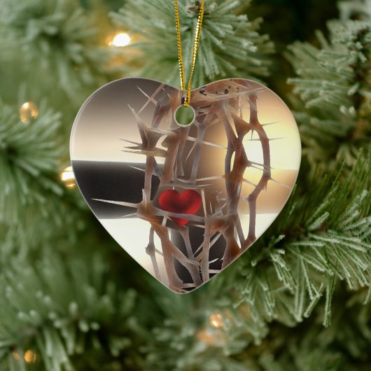 Doornenkroon Keramisch Ornament