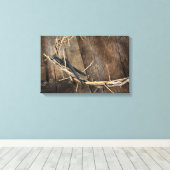 doornenkroon met nagels canvas afdruk (Insitu (Houten vloer))