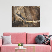 doornenkroon met spijkers canvas afdruk (Insitu (Woonkamer))