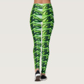 DOORNGROENE LEGGINGS (Achterkant)