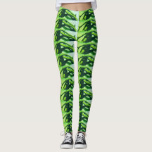 DOORNGROENE LEGGINGS