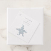 doornhaai bedankjes labels (Met doos)