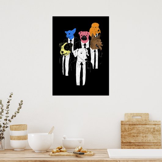 Doornhaaien Poster (Keuken)