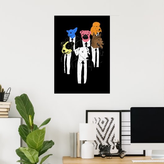 Doornhaaien Poster (Thuiskantoor)