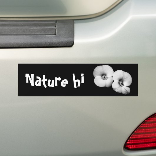 doornkroon bumpersticker (Op auto)