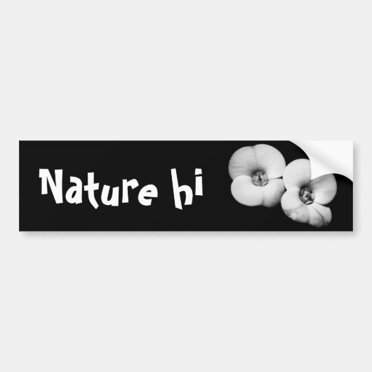 doornkroon bumpersticker (Voorkant)