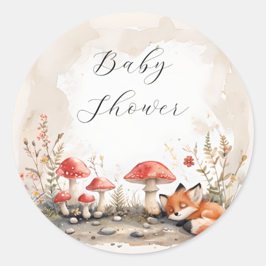 Doornroosje afdichtingen ronde sticker (Voorkant)