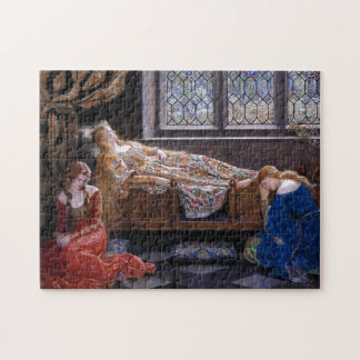 Doornroosje, circa 1921 door John Collier Legpuzzel