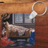 Doornroosje, circa 1921 door John Collier Sleutelhanger (Achterkant)