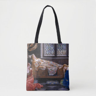 Doornroosje, circa 1921 door John Collier Tote Bag