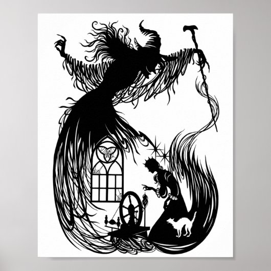 Doornroosje & de Boze Heks Poster (Voorkant)