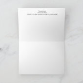 Doornroosje & de prins, Wenskaart Kaart (Binnen)