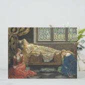 Doornroosje (door John Collier) Kaart (Staand voorkant)