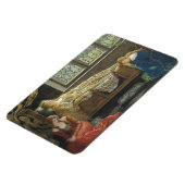 Doornroosje (door John Collier) Magneet (Linkerzijde)