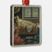 Doornroosje (door John Collier) Metalen Ornament (Rechts)