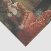 Doornroosje (door John Collier) Tissuepapier (Detail)