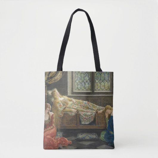 Doornroosje (door John Collier) Tote Bag (Voorkant)