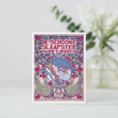 Doornroosje, Hoesje kunst, Van Caspel Briefkaart (Staand voorkant)