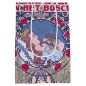 Doornroosje, Hoesje kunst, Van Caspel Medium Cadeauzakje (Achterkant)