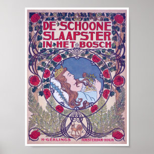 Doornroosje, Hoesje kunst, Van Caspel Poster