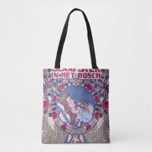 Doornroosje, Hoesje kunst, Van Caspel Tote Bag