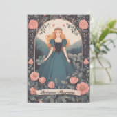 Doornroosje Kaart (Staand voorkant)