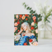 Doornroosje tussen Rozen Briefkaart (Staand voorkant)