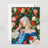 Doornroosje tussen Rozen Briefkaart (Voorkant / Achterkant)