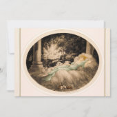 Doornroosje van Louis Icart Feestdagenkaart (Voorkant)