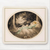 Doornroosje van Louis Icart Muismat (Voorkant)
