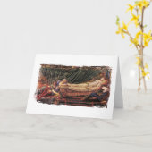 Doornroosje Wenskaart Kaart (Gele Bloem)