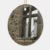 Doornroosjes Kasteel Keramisch Ornament (Links)