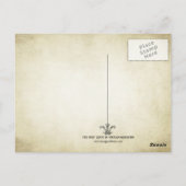 Doorreis naar India Briefkaart (Achterkant)