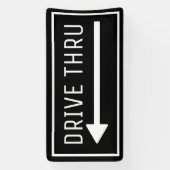 DOORRIJDEN VIA drive through Spandoek (Verticaal)