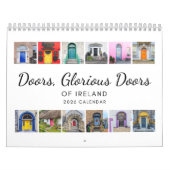 Doors of Ireland 2026 Calendar Kalender (Hoes)