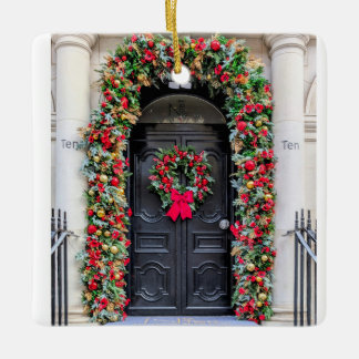 Doors of London: A Festive Christmas Keramisch Ornament