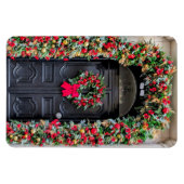 Doors of London: A Festive Christmas Magneet (Horizontaal)