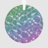 Doorschijnend doorschijnende knelpunten kleurig ornament (achterkant)