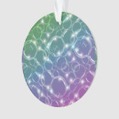 Doorschijnend doorschijnende knelpunten kleurig ornament (voorkant)