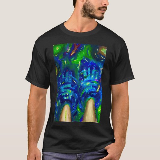 doorschijnend t-shirt (Voorkant)