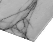 Doorschijnend zwart-wit graniet snijplank (Hoek)